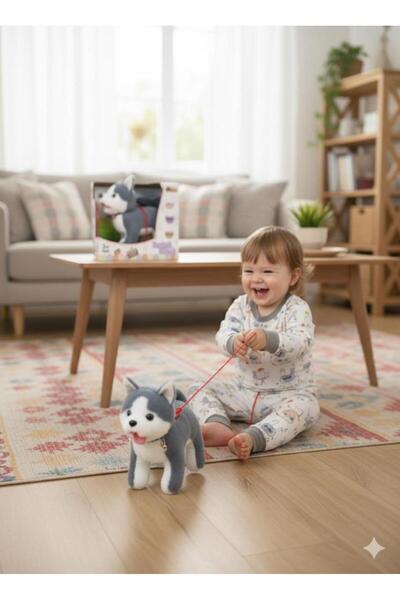 CAN OYUNCAK 3 وظائف لكلب لطيف 6526 رمادي