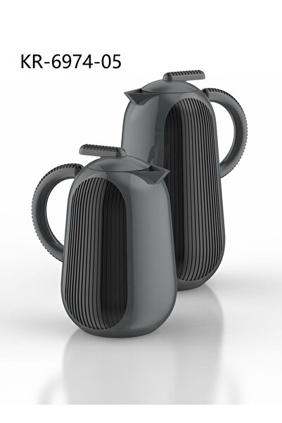 Kroos طقم ترامس شاي و قهوه لتر و نص لتر