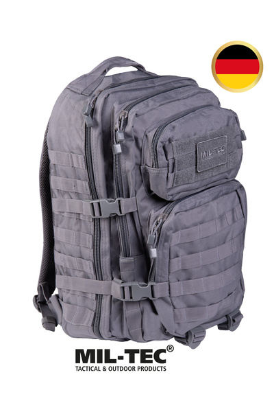 Mil-Tec US Assault Tactical Backpack 36 Liters - Urban Grey - Men's Backpack - Durable Bag Equipment