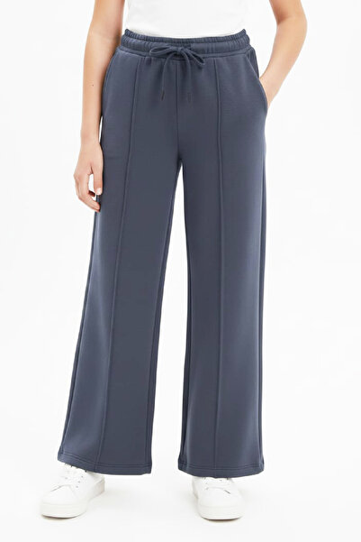 MODANINO Girl's Tracksuit Bottom -3 Thread Diagonal Fabric- Ç piped 6-14 Year...