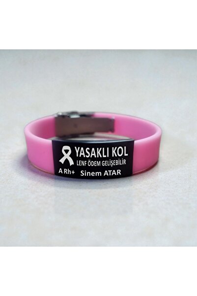 fırsatlar diyarı Kişiye Özel Tıbbi Acil Durum Bilekliği Yasaklı Kol Lenf Ödem-Alzheim*r-Epilepsi-Alerji-Tip1 Diabetes