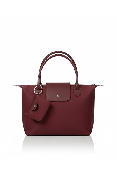 Zuna Studio Soretta Burgundy портмоне с детайли от парашутна тъкан Дамска чан...