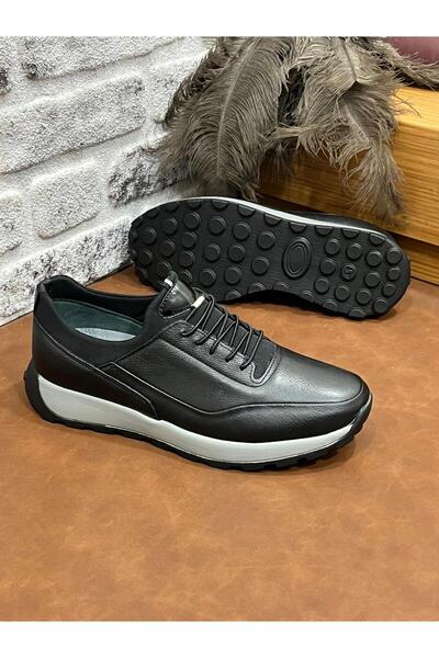 UMUT AYAKKABI Genuine Leather Orthopedic Comfortable Lightweight Soft Men's S...
