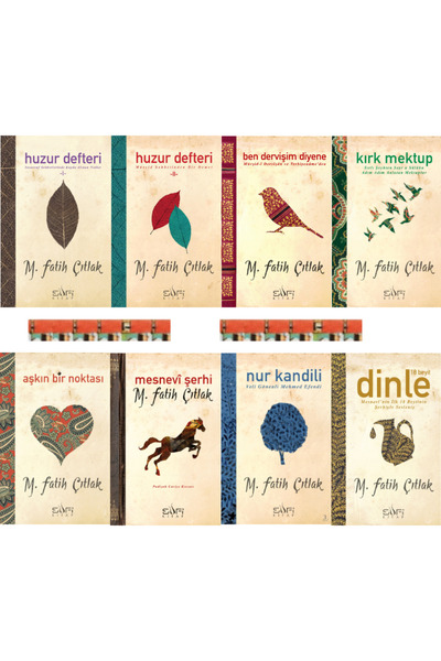 Sufi Kitap Fatih Çıtlak- Huzur Defteri I-II, Nur Kandili, Ben Dervişim Diyene...