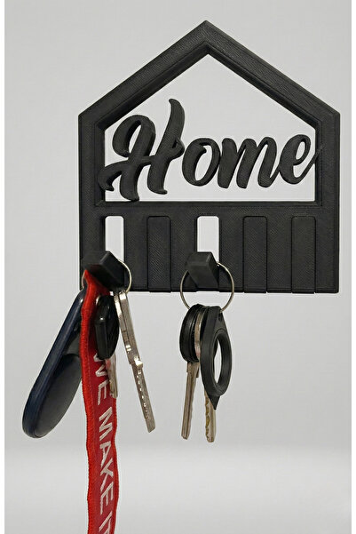 craftopya Home Yazılı Dekoratif Anahtarlık Askısı