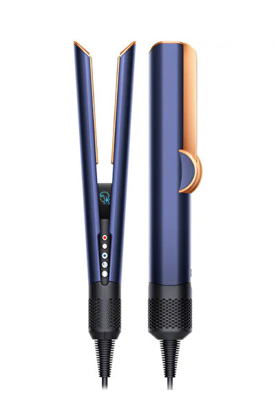 DYSON Airstrait HT01 Gift Edition hair straightener, 2 in 1, 1600 W Albastru de Prusia