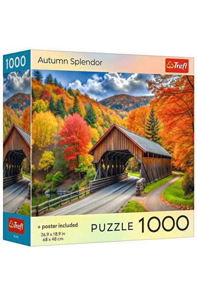 Trefl Παζλ 1000 colectia sua splendoarea toamnei poster inclus