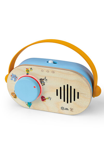 Hape Jucarie din lemn - Radio, copii varsta 1 an+,3 ani+,6 luni+