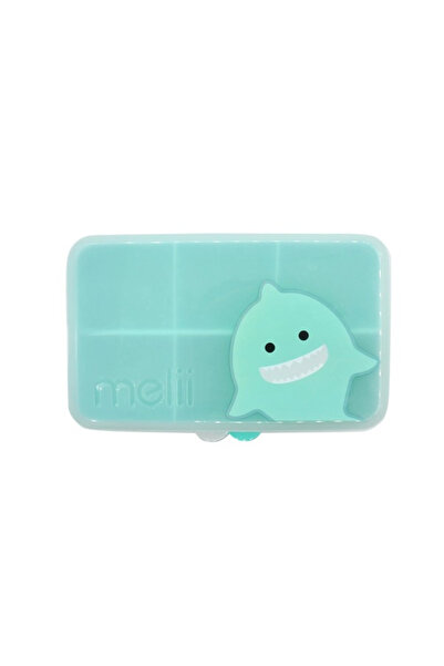 Melii Cutie snack 6 compartimente, melii, print rechin