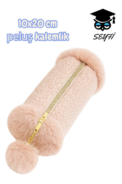 SEYFİKİRTASİYE Pliš pernica za šminku Torba strane 10x20 cm DOMAĆA PROIZVODNJ...