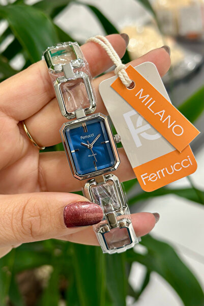 Ferrucci Çelik Kordon Su Geçirmez Garantili Kadın Kol Saati