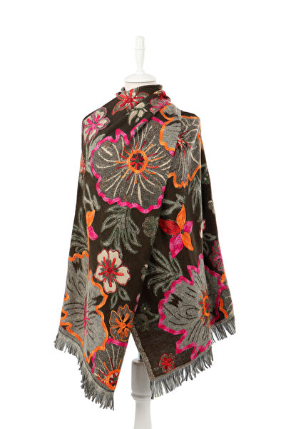 Bursa İpek Гіркий кави Marimo зимовий шарф з візерунком