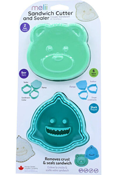 Melii Σάντουιτς 3 σε 1 φόρμα animale pentru, melii, urs si rechin