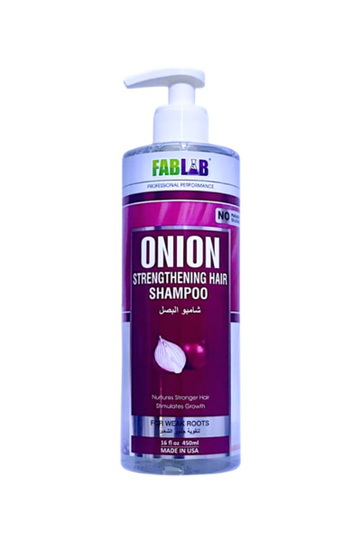 Fab lab شامبو فاب لاب لتقوية الشعر بالبصل - 450 مل