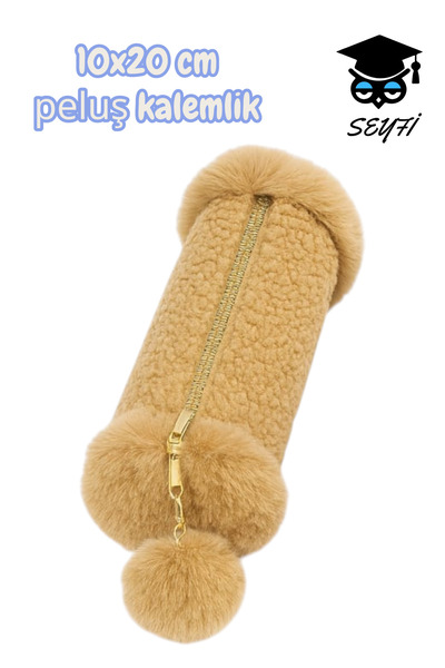 SEYFİKİRTASİYE Pliš pernica za šminku Torba strane 10x20 cm DOMAĆA PROIZVODNJ...