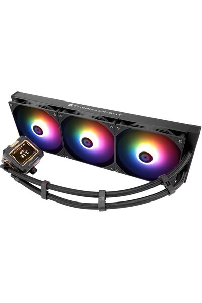 ThermalRight مبرد وحدة المعالجة المركزية Frozen Warframe 420 ARGB (أسود)