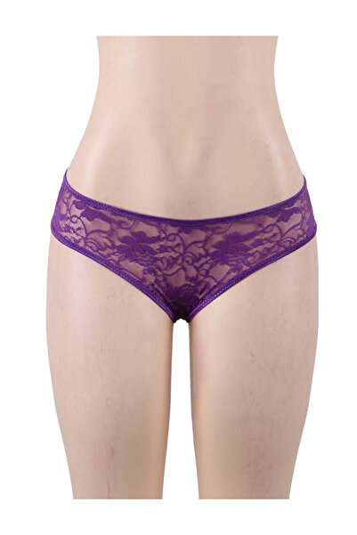 Lingerie and Fashion Style Purple Panty