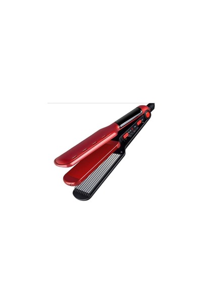 drimori V-0108 مكواة فرد الشعر + مصفف الشعر على شكل توستر - أداة تصفيف الشعر الاحترافية ثنائية الوظائف