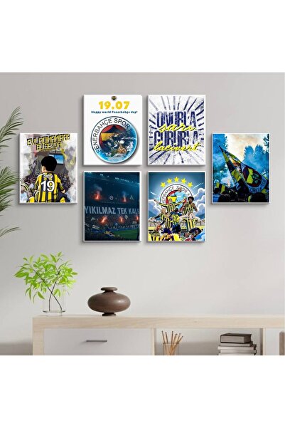 aysra shop FENERBAHÇE TABLOLARI 💛💙1907💙💛 Fenerbahçe hediye,Fenerbahçe poster, Fenerbahçe dekorasyon