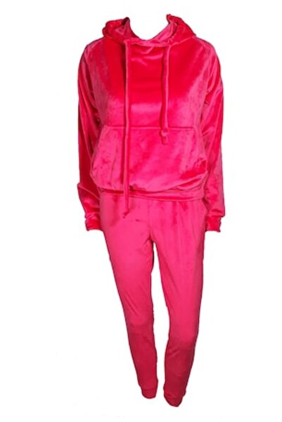 L-line fashion - Trening din catifea pentru femei, format din două piese, cic...