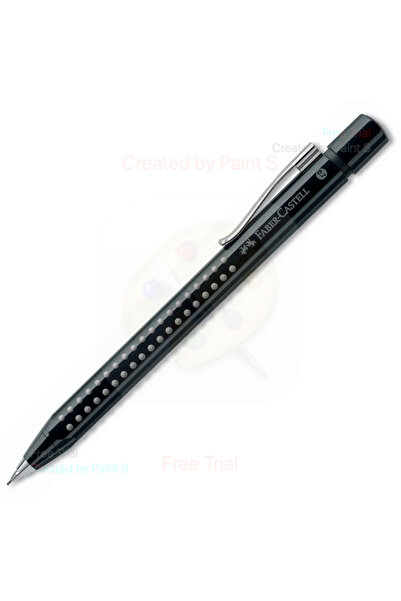 Faber Castell 2011 Versatil Kalem Parlak Siyah 0.7 mm ( 1 kutu Uç ve 1 Silgi ...