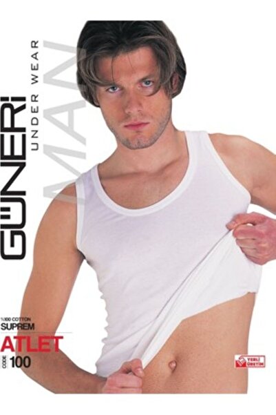 güneri 100% Cotton Ribbed Stretchy Tank Top