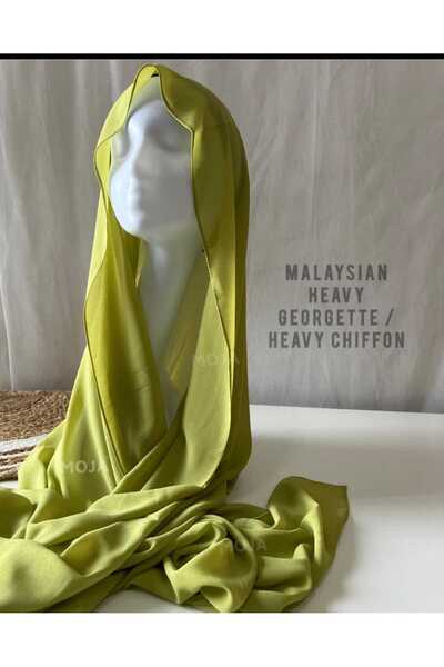 MOJA شيفون ماليزي فاخر ثقيل