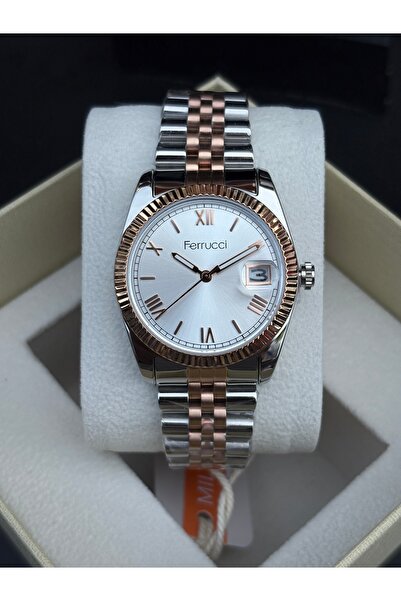 Ferrucci Kadın Kol Saati Su Geçirmez Paslanmaz 2 Yıl Garantili