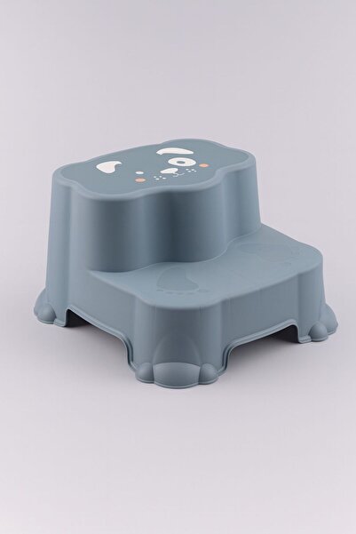 Funny Life Kaydırmaz Tabanlı Çocuk Basamaklı Tabure - Banyo, Lavabo, Klozet Basamak Merdiven Yükseltici