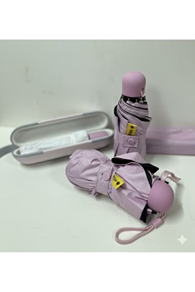 Aydın Şemsiye Özel Çantalı Kılıflı Kapsül Şemsiye, 8 Telli Mini Boy Çanta Boyu