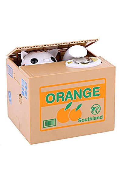 zola Children's piggy bank, Zola, greedy kitten, 11.8 x 10 x 9 cm