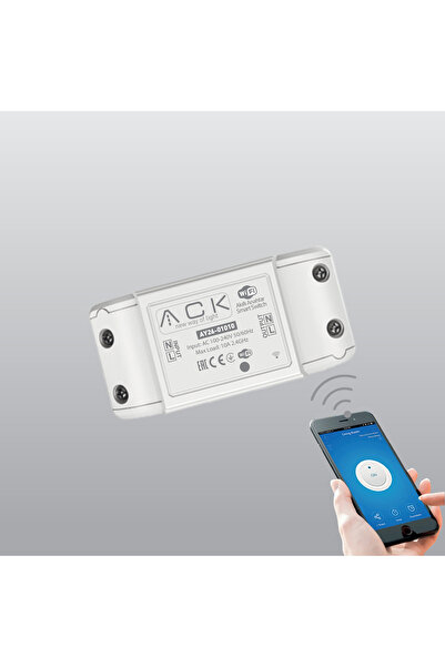 ACK Uzaktan Kontrol Wi-Fi Akıllı Anahtar Smart Switch Röle