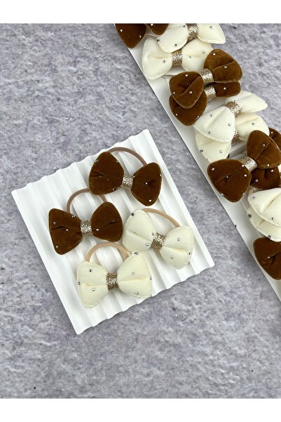 Toka Sepetim Kahverengi Fiyonk 2 Çift Toka Seti