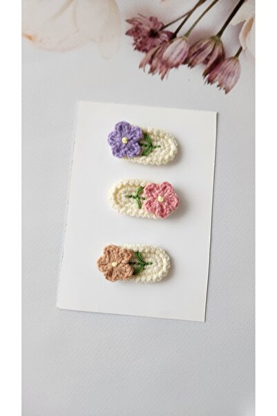 Baby Saçsız bebek tokası 3'lü set