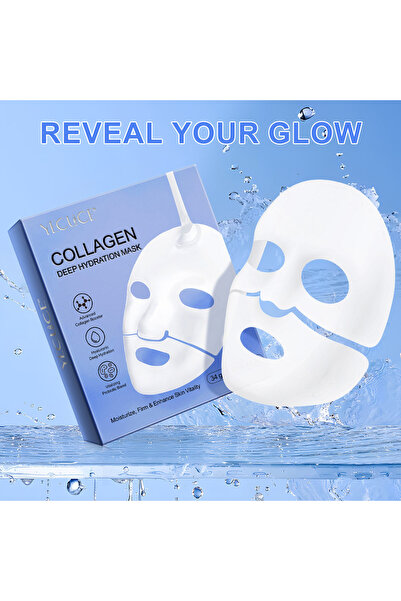 YECUCE Masca cu colagen, antirid, hranire si hidratare, acid hialuronic, niacinamide, vitamina E