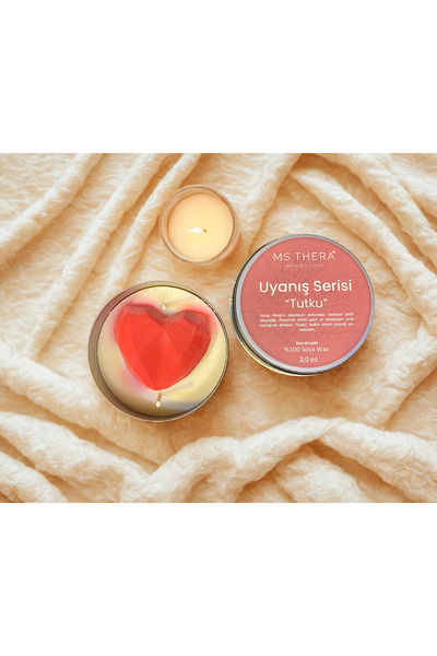 Ms. Thera %100 El Yapımı Tutku Aromaterapi Mumu
