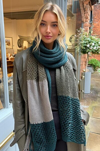 LAGRANZE Silvery Color Breeze Women's Scarf Shawl