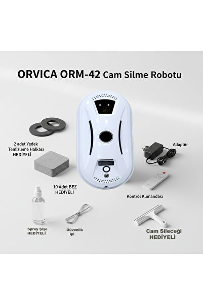 ORVİCA ORM-42 Cam Silme Robotu : Geleceğin Temizliği Evlerinizde!