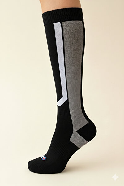 Hakan Collezione Unisex Outdoor Kalın Snowboard Kayakçı Termal Bot Çorabı