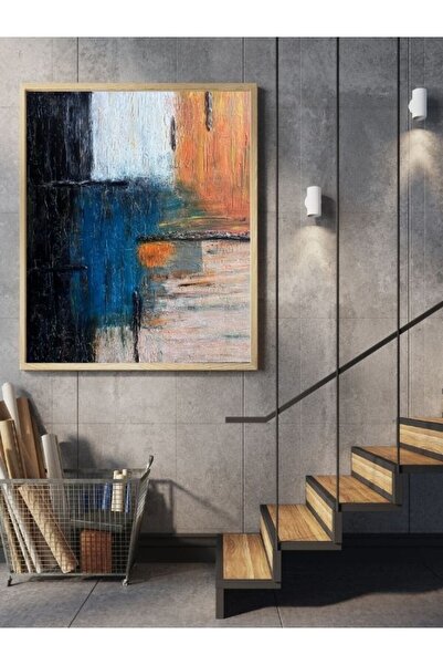 TO DO SPECIAL DESIGN Sessiz Yankı %100 El Yapımı Hediyelik Dekoratif Kanvas Tablo 100*100