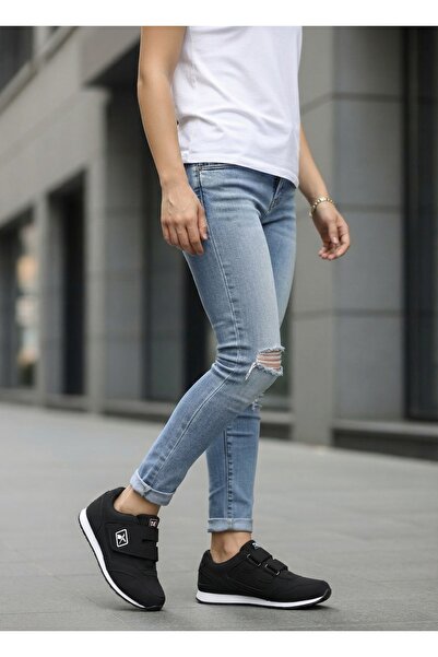 Bonjey حذاء رياضي رجالي من جلد الغزال مريح وعملي ذو جودة عالية يسمح بمرور اله...