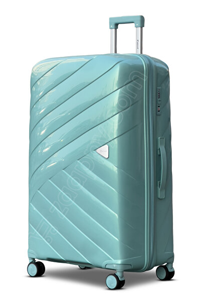 ZAAPPY Hard Shell Unbreakable Glossy PP 32 Inch(36-40kg) Luggage, Lightweight...