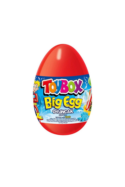 Toybox Big Egg Dev Sürpriz Yumurta90 gr kırmızı x 1 adet