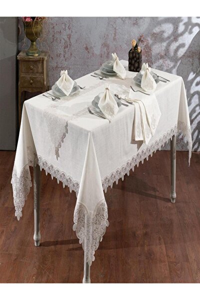 ipekli home 26 piese, dantelă pachete cu față de masă seturi