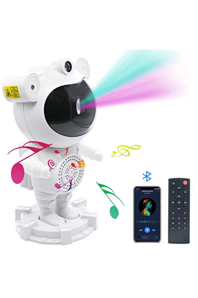 ABYZ Lumină de noapte cu proiector de stele în formă de astronaut pentru copi...