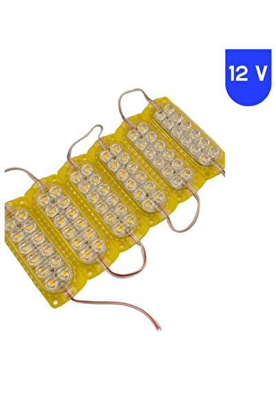 POWERR LED AYDINLATMA 12 Volt 2.4 Watt 12 SMD Ledli Animasyonlu Sarı - Amber ...