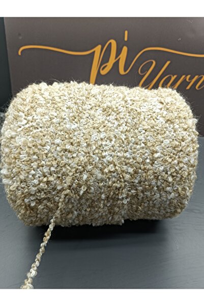 Pİ Yarn Pnlp iri buklet ip 500 gr el örgü ipi kırçılı kıremli