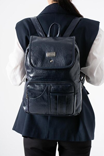 Baginn Rucsac din piele artificială pentru femei Rucsac din piele vegană 30*2...