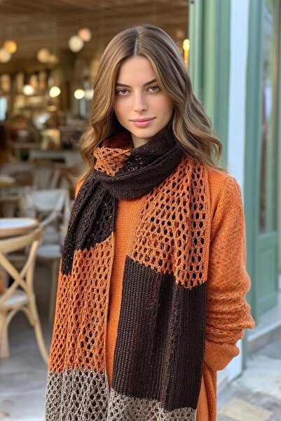 LAGRANZE Eșarfă pentru femei Glitter Color Breeze