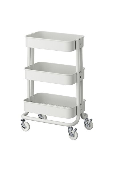 Generic Trolley, white, 28 x 38 x 61 cm